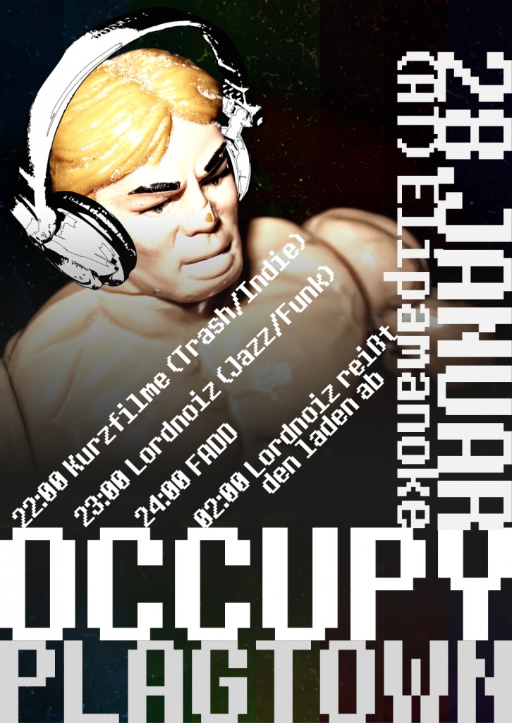 Occupy Plagtown - Flyer